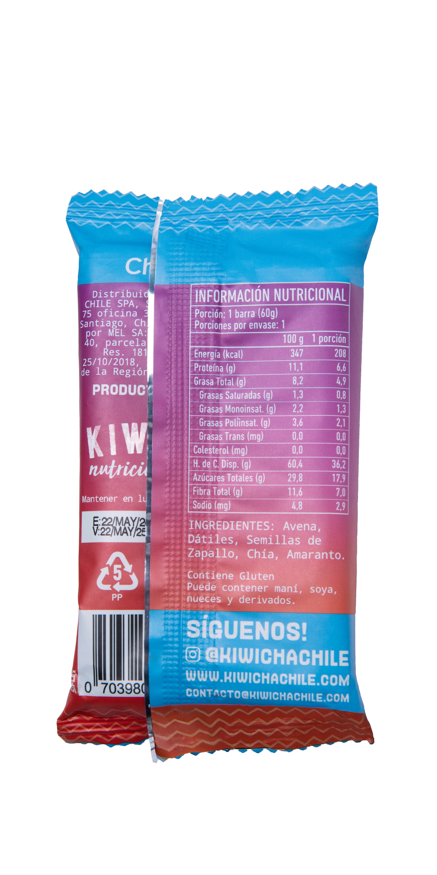 Pack Barras Energéticas 36 Unidades