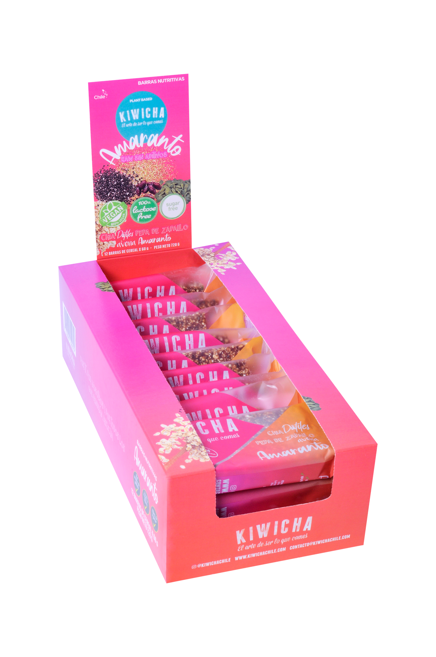 Pack 36 Barritas de Proteína Vegetal