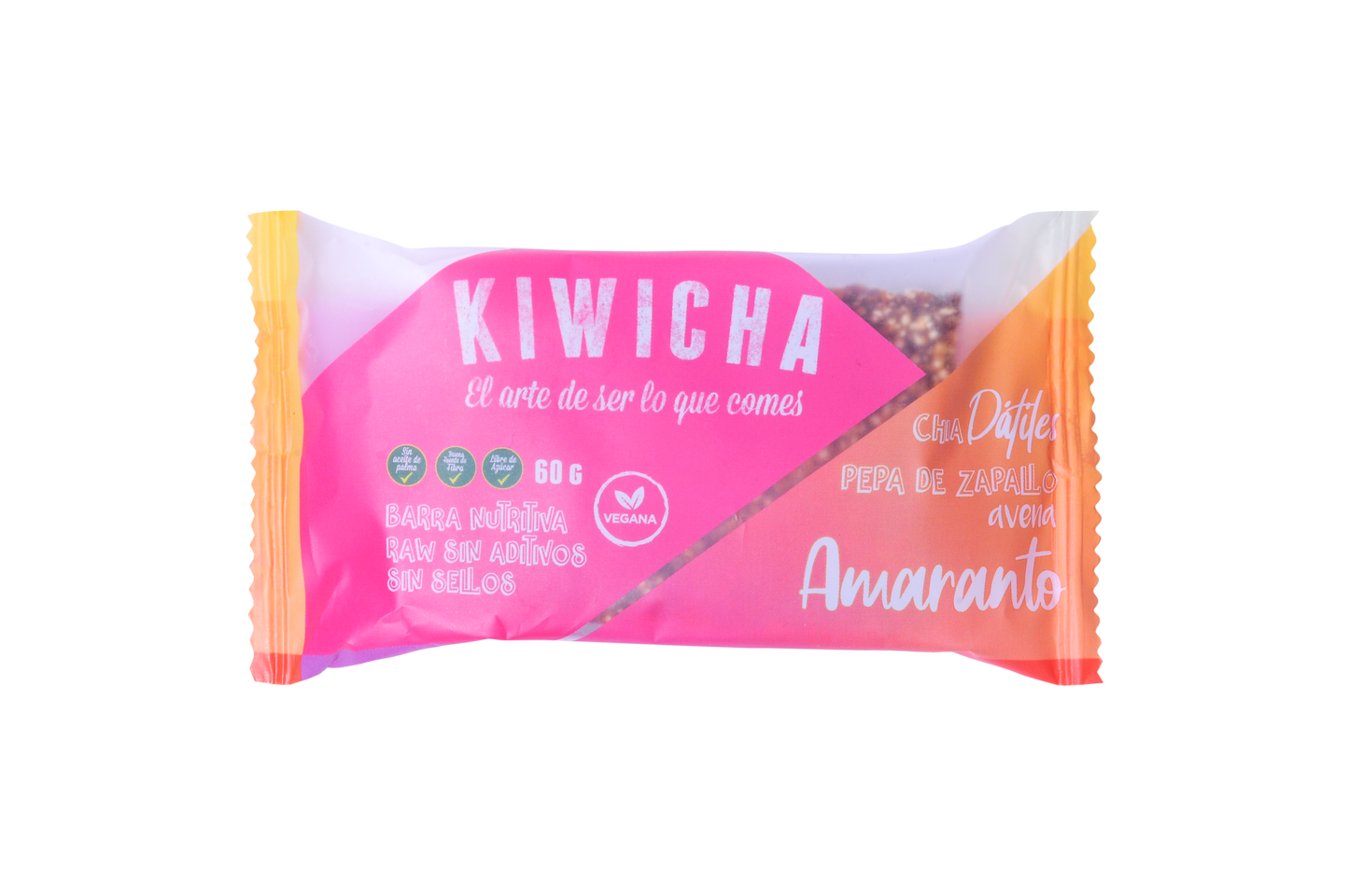 12 Barras Energéticas AMARANTO de 60 g
