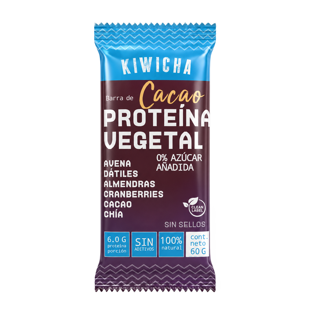 Kiwicha Cacao 12 Energy Bars