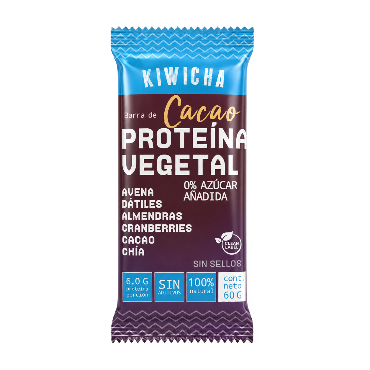 Barritas Energéticas de Chocolate y Avena - Caja 12 Unidades