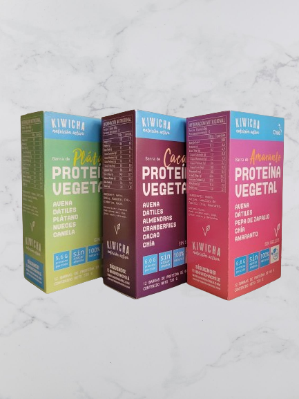 Kiwicha 36 Vegetable Protein Bars