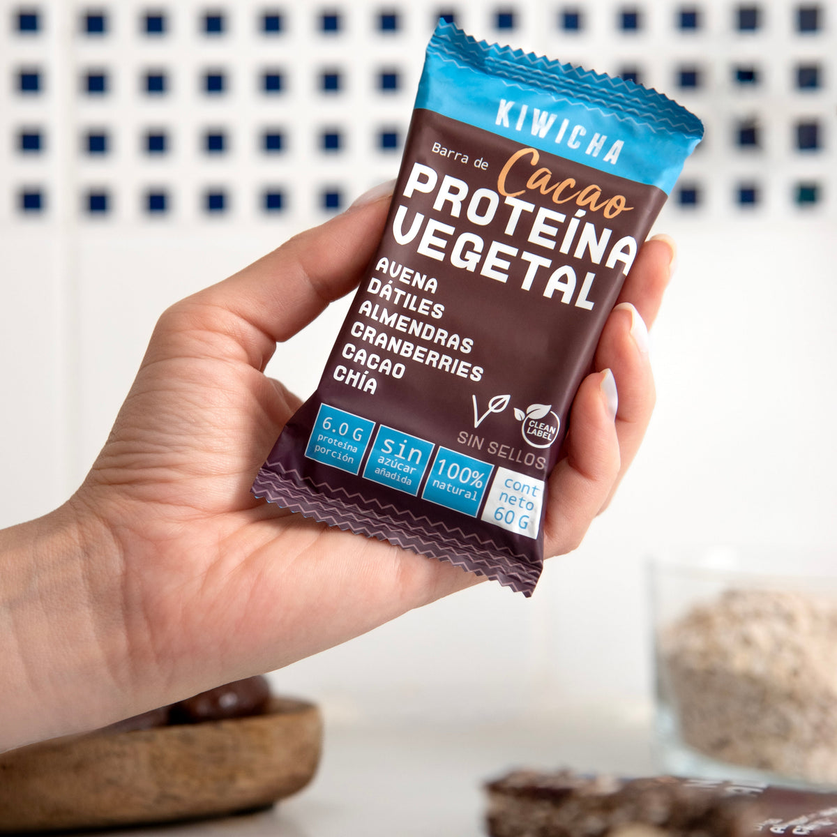 Barritas Energéticas de Chocolate y Avena - Caja 12 Unidades