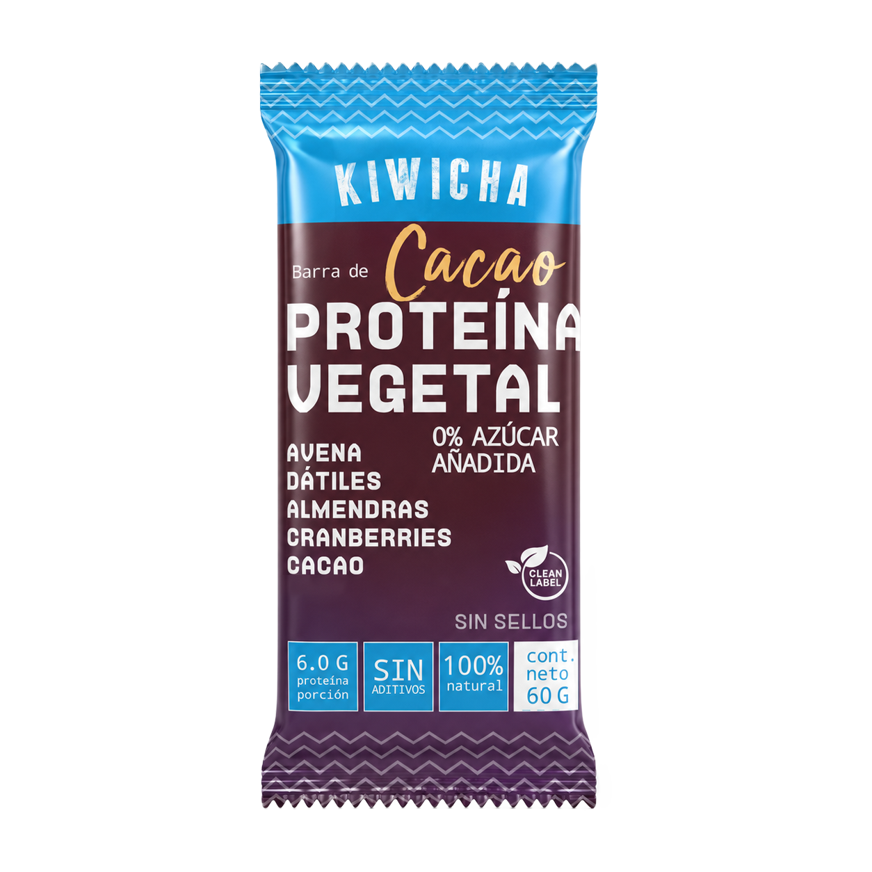 Barritas Energéticas de Chocolate y Avena - Caja 12 Unidades