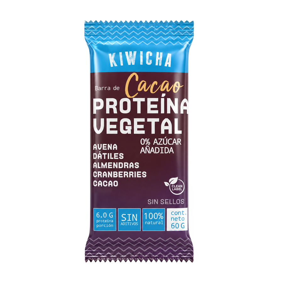 Barritas Energéticas de Chocolate y Avena - Caja 12 Unidades