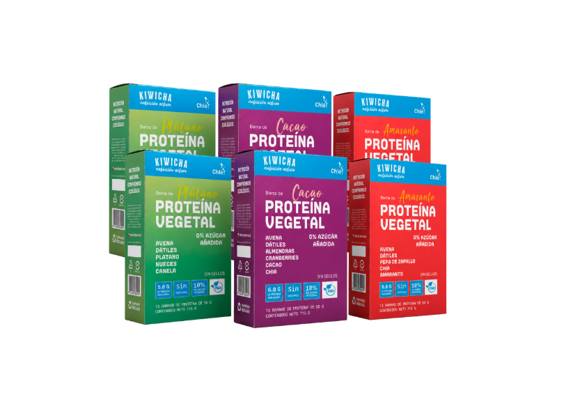 Mix de 6 Cajas Barras Energéticas