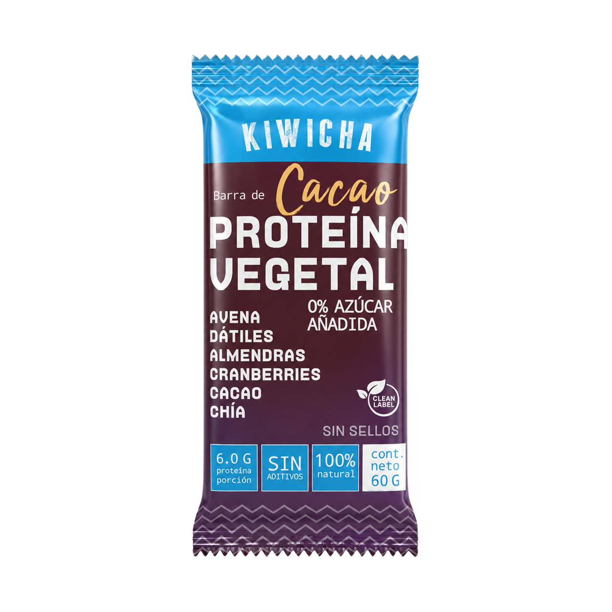 Barritas Energéticas de Chocolate y Avena - Caja 12 Unidades