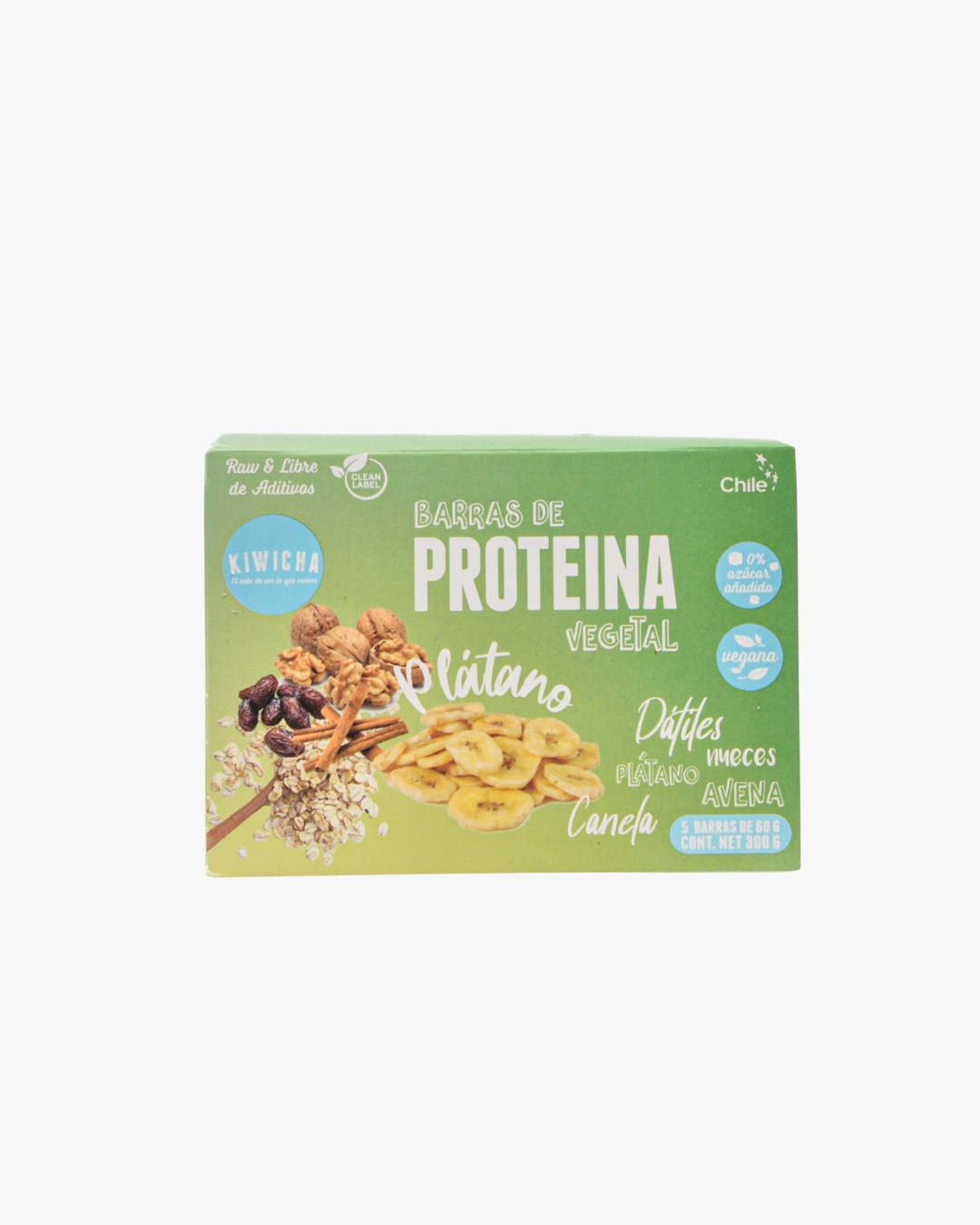 Barritas Energéticas de Avena y Plátano  - Caja 5 Unidades