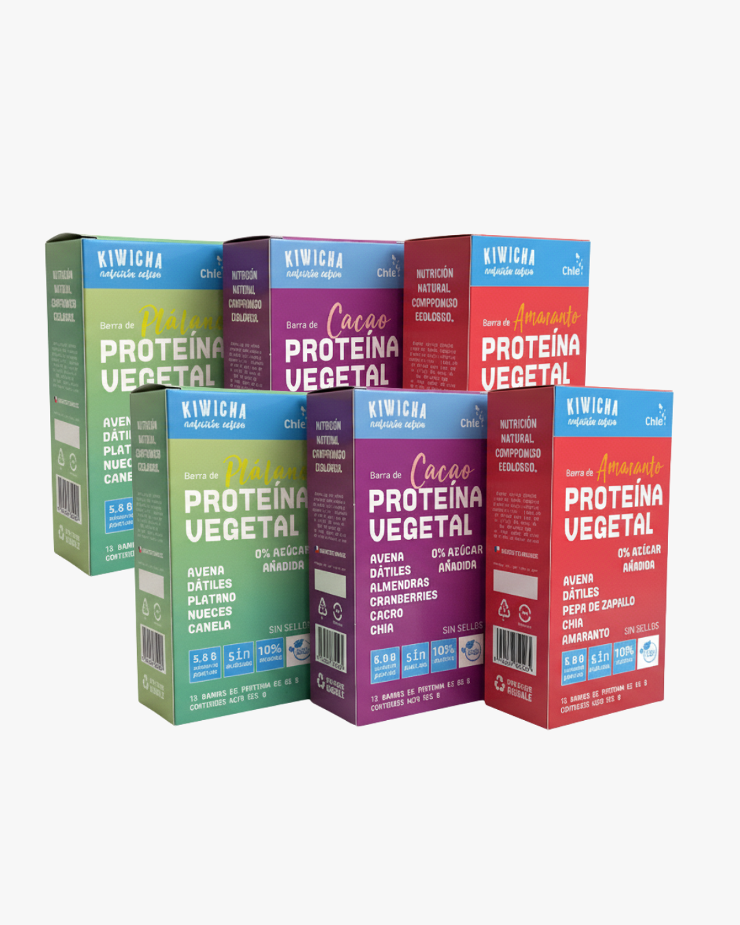 Mix de 6 Cajas Barras Energéticas