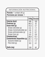 Barra de Proteina Whey 22g -15 Unidades(Doble chocolate) Sin azúcar añadida