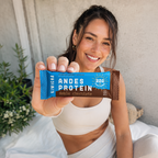 Barra de Proteina Whey 22g -15 Unidades(Doble chocolate) Sin azúcar añadida